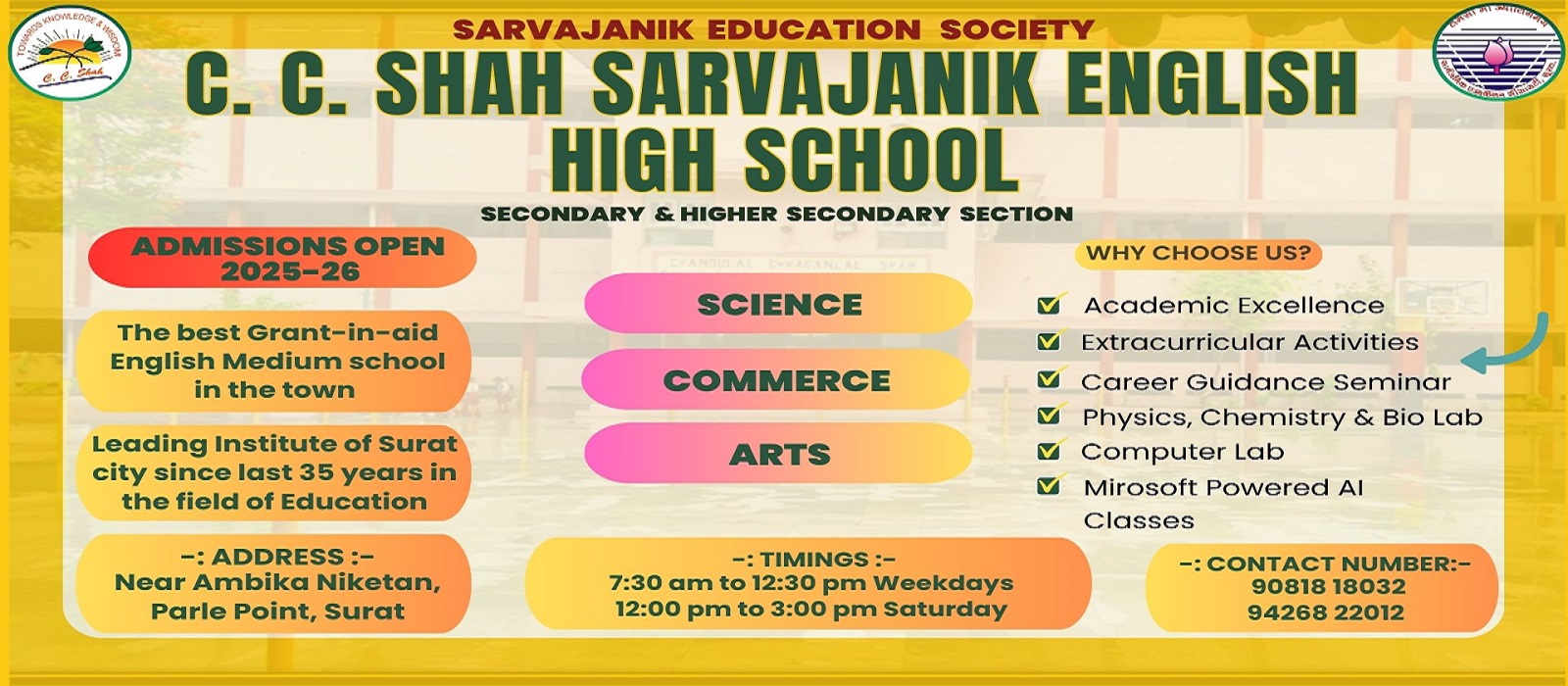ADMISSION OPEN 